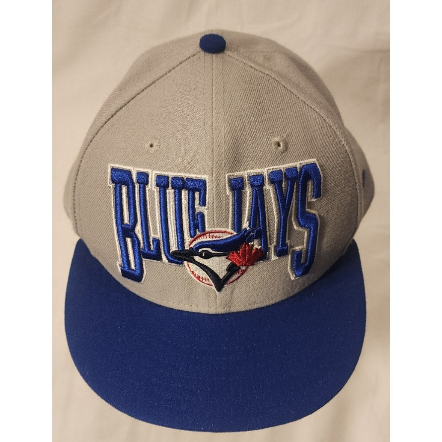 New Era 59FIFTY Toronto Blue Jays Fitted Hat Size 8 MLB Baseball Cap