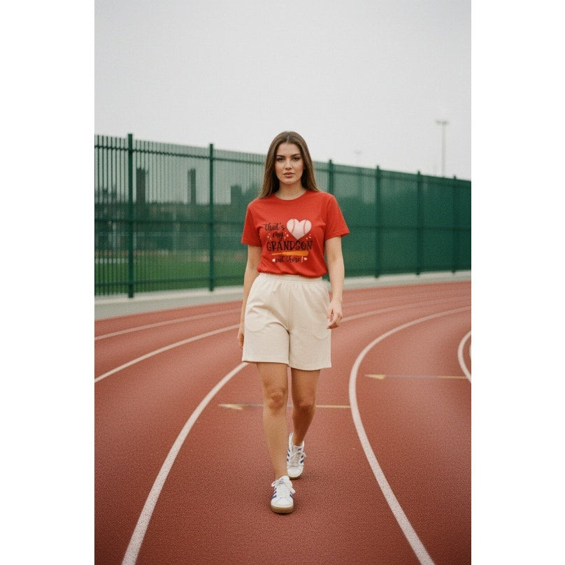 Grandma's Baseball T-shirt - Cute - "That's My Grandson Out There" - XXL