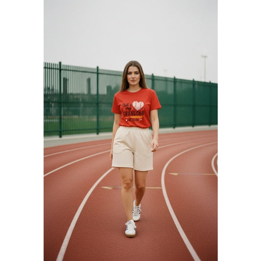 Grandma's Baseball T-shirt - Cute - "That's My Grandson Out There" - XXL