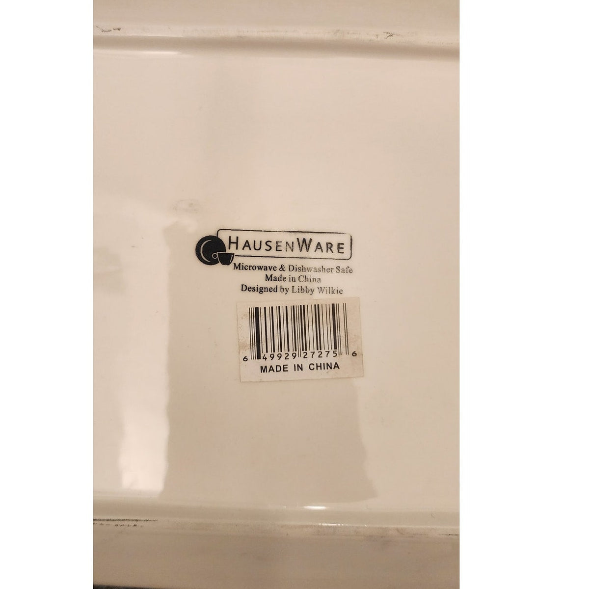 Hausenware Patriotic Plates 8.25 Inch Square Set of 3 American Flag Stars