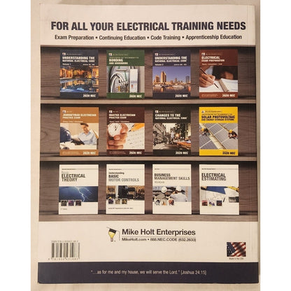 Mike Holt Illustrated Guide Understanding NEC 2020 Volume 2 – Used