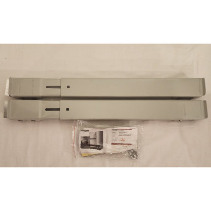 Mobile Rack- Multifunctional Dolly- Roller- Black Wheels/Gray Rails -17.7"-27.5"