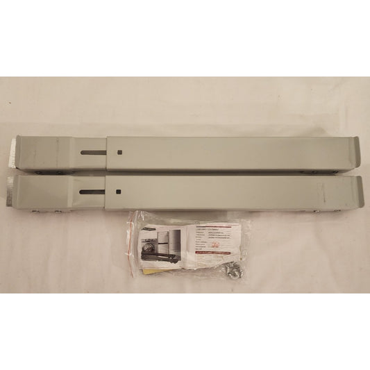 Mobile Rack- Multifunctional Dolly- Roller- Black Wheels/Gray Rails -17.7"-27.5"