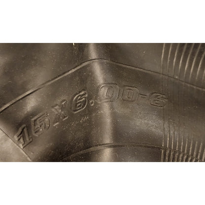 15x6.00-6 Lawn Mower Inner Tube 90 Degree Bent Copper Valve Stem Lawn Tractor
