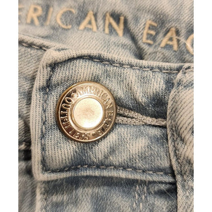 American Eagle Outfitters Girls Size 2 Light Blue Denim Pants Jeans
