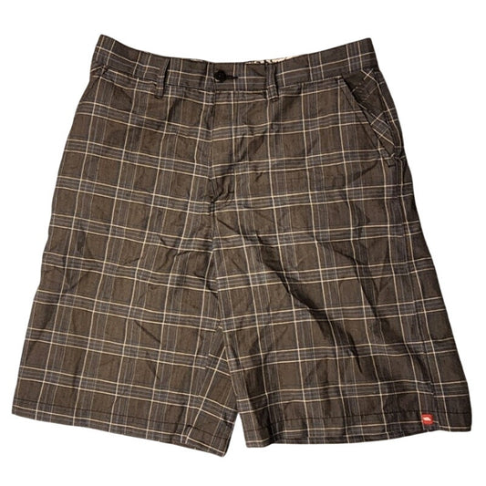 Hawk Mens Size 36 Casual Skate Surf Cargo Shorts Flat Front Casual Summer Shorts