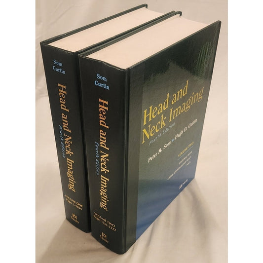 Head and Neck Imaging Som & Curtin 4th Ed Vol 1 & 2 – Good Condition