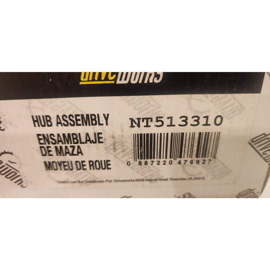 Driveworks NT513310 Front Wheel Hub Assembly Fits 03–09 Nissan Murano Quest