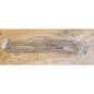 Lot of 2: Kenny Decorative End Curtain Rods, 28-48", Nickle, 042437030977