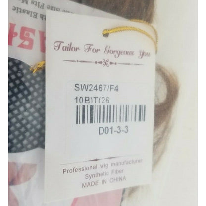 BERON 14" Women/Girls Brown Wig - with wave ... New with tags