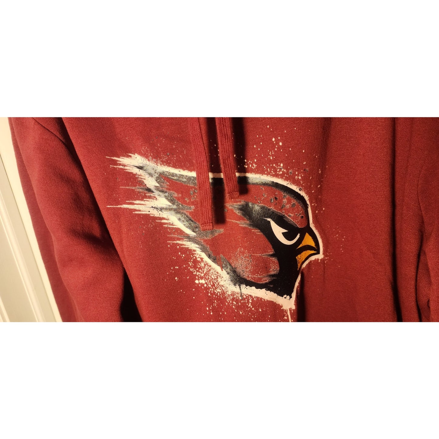 Fanatics Arizona Cardinals Mens 3XL Dark Red Pullover Hoodie Sweatshirt NFL