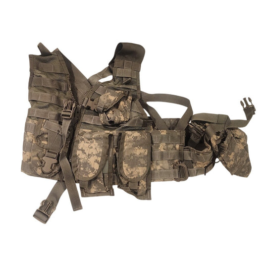 Genuine USGI Military Tactical Vest Plate Carrier Heavy Duty Combat Shell Camo