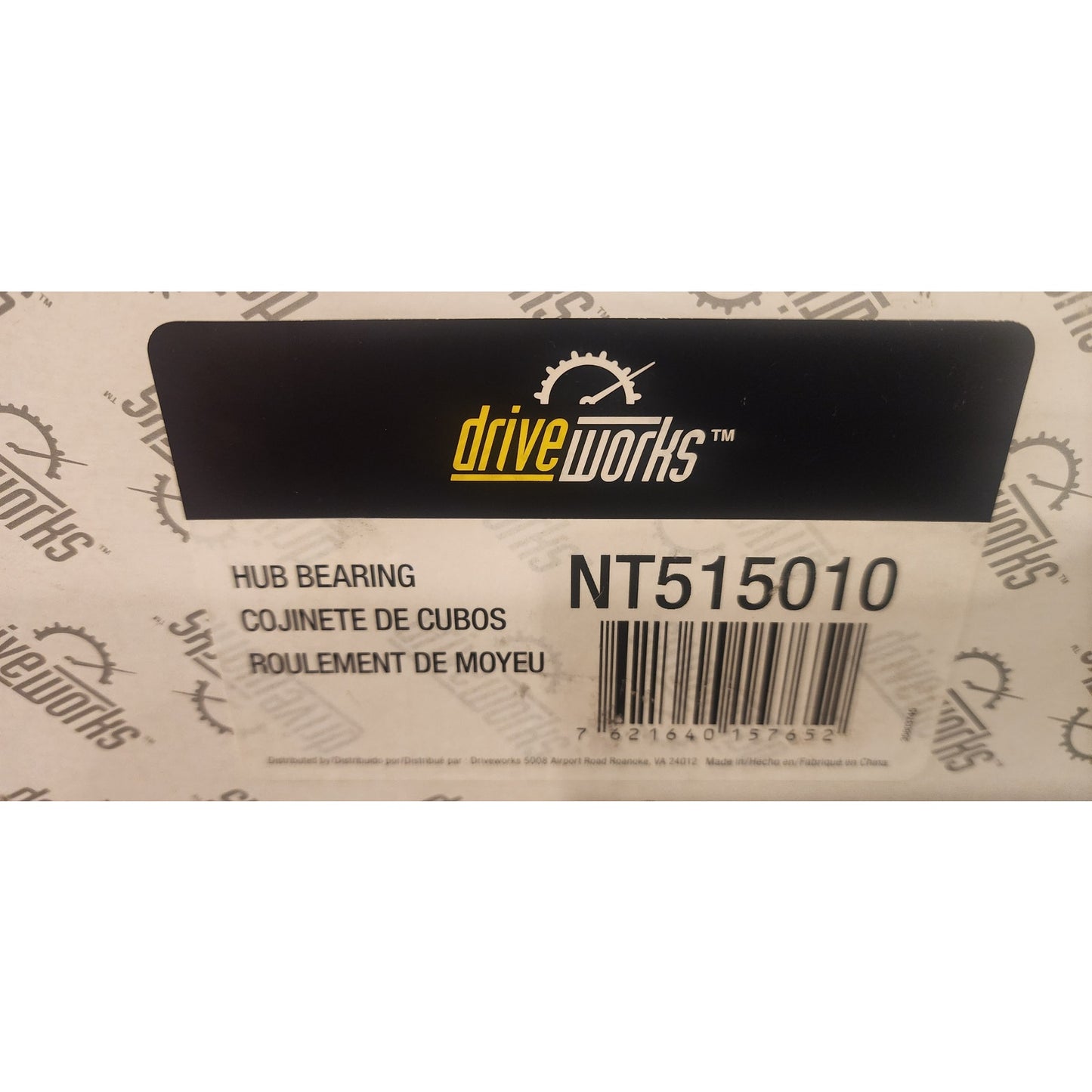 Driveworks NT515010 Front Wheel Hub Bearing Asembly 4WD 5‑Lug ABS  97-2000 F-150
