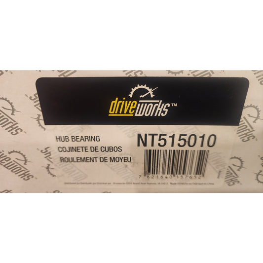 Driveworks NT515010 Front Wheel Hub Bearing Asembly 4WD 5‑Lug ABS  97-2000 F-150