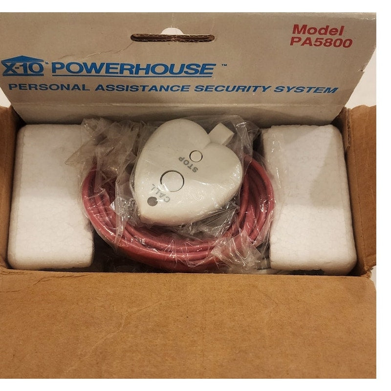X‑10 Powerhouse PA5800 Personal Assistance Security System – New in Box
