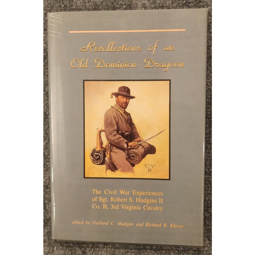 Recollections Old Dominion Dragoon Signed Both Authors 1st Ed Receipt Included