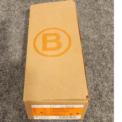 Bridgeport LL-46CG 2 in Conduit Body Aluminum Cover Neoprene Gasket Kit Open Box