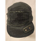 HEADERS Distressed Military Cadet Cap NWT Black Army Style Hat