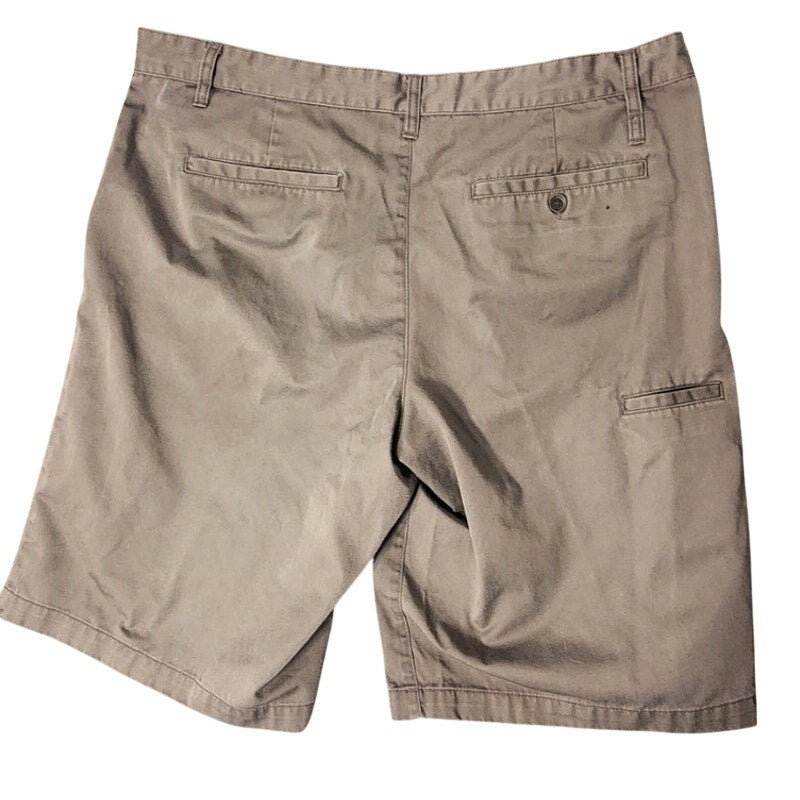 Blue Crown Mens Size 40 Classic Chino Shorts Flat Front Casual Stretch Shorts