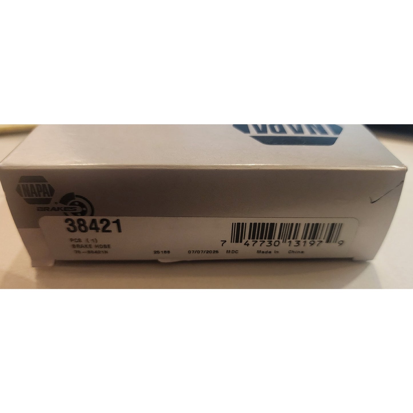 Ultra Premium Brake Hose - 38421 - 6.8 in. - New in Package - NAPA