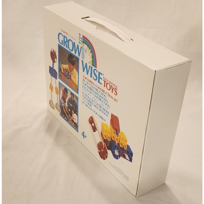 Vintage 1987 Amway Grow Wise Top Express Construction Set II Toy Brand New