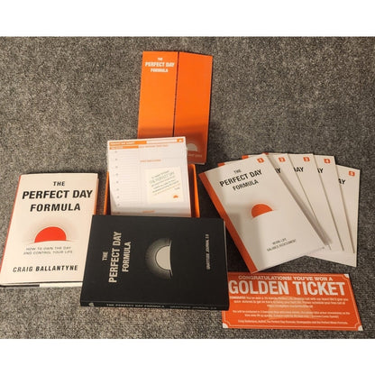 The Perfect Day Formula Craig Ballantyne Full System Kit Like New Complete