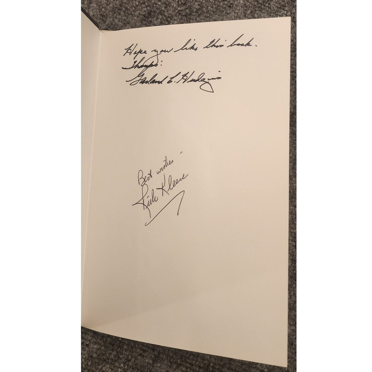 Recollections Old Dominion Dragoon Signed Both Authors 1st Ed Receipt Included