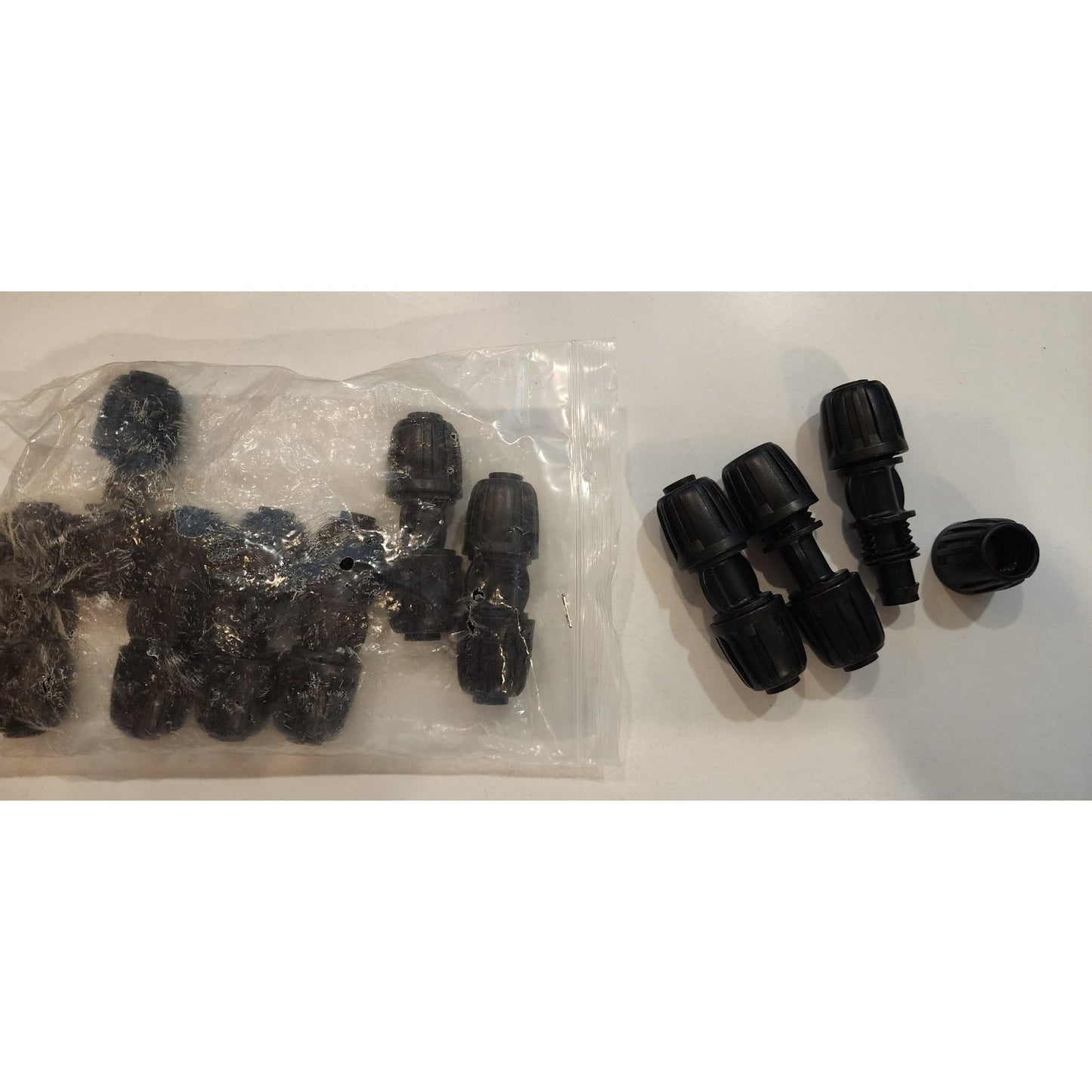 1/2 Inch - Irrigation Coupler Connector Fittings - Pack of 10
