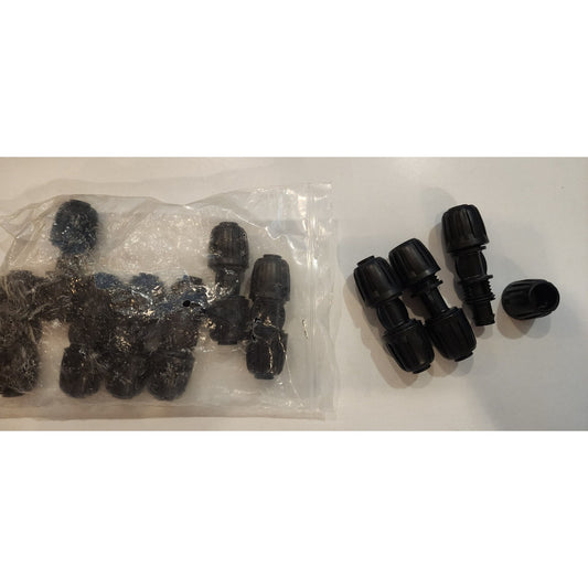 1/2 Inch - Irrigation Coupler Connector Fittings - Pack of 10