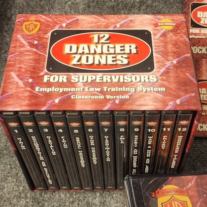 12 Danger Zones HR Training System 3rd Ed – Complete DVD Set + Guides + Binder