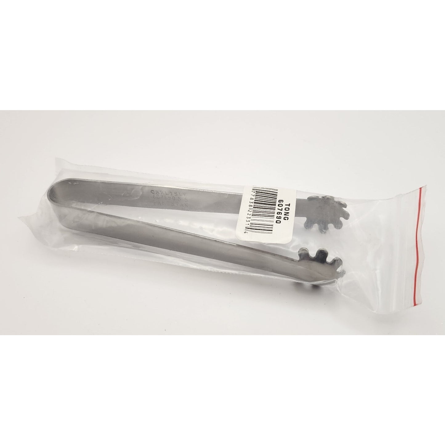 Carlisle - Stainless Steel Ice Tongs - 607690, 5-3/4" - New - Free USA Shipping