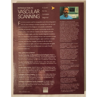 Introduction to Vascular Scanning 2nd Edition – Ridgway – Like New