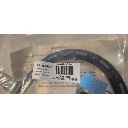 Ultra Premium Brake Hose - 20.7 in. - 36760 - 78-36760N - New