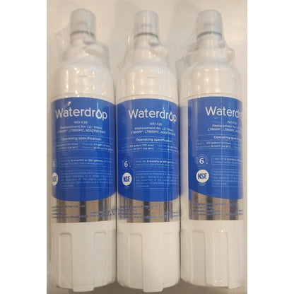 3-Pack - WATERDROP - WD-F20 - Water FILTER Replacement - Sealed