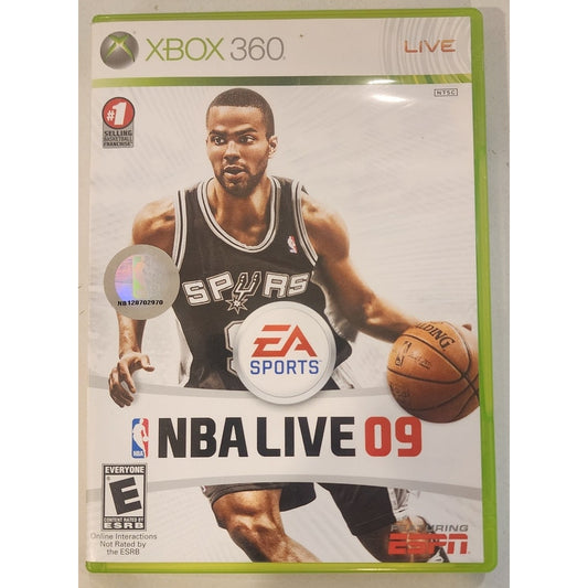 NBA Live 08 Xbox 360 Game Used Good Condition Tested Complete No Major Scratches