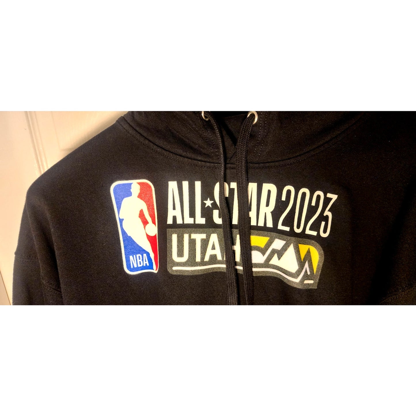 Fanatics NBA All Star 2023 Utah Mens 2XL Black Pullover Hoodie Sweatshirt