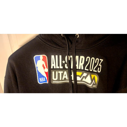Fanatics NBA All Star 2023 Utah Mens 2XL Black Pullover Hoodie Sweatshirt