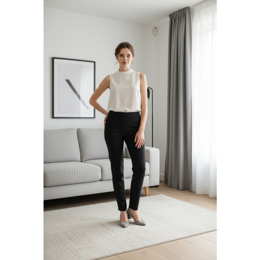 Dressbarn - Dress Pants - Black - Size 4