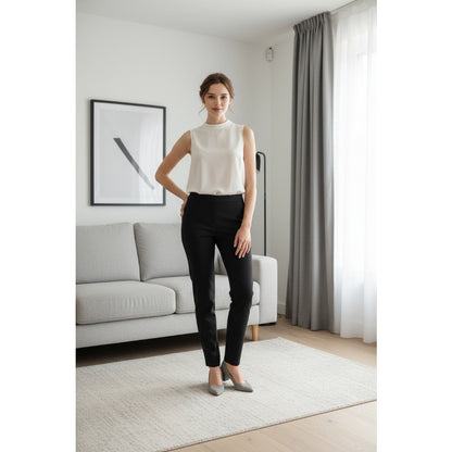 Dressbarn - Dress Pants - Black - Size 4