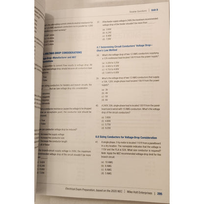 Mike Holt Electrical Exam Preparation 2020 NEC – Illustrated Guide – Used