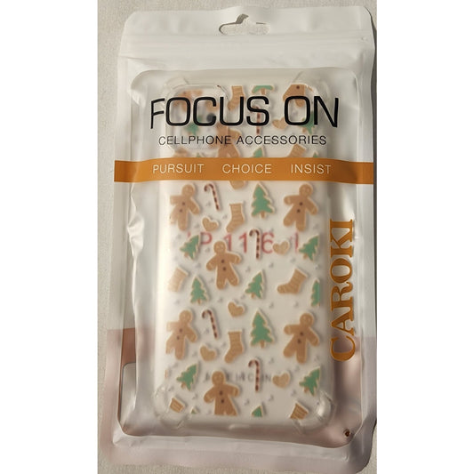 CAROKI - Gingerbread Man - Christmas - Cellphone Case - iPhone 11 - Focus On