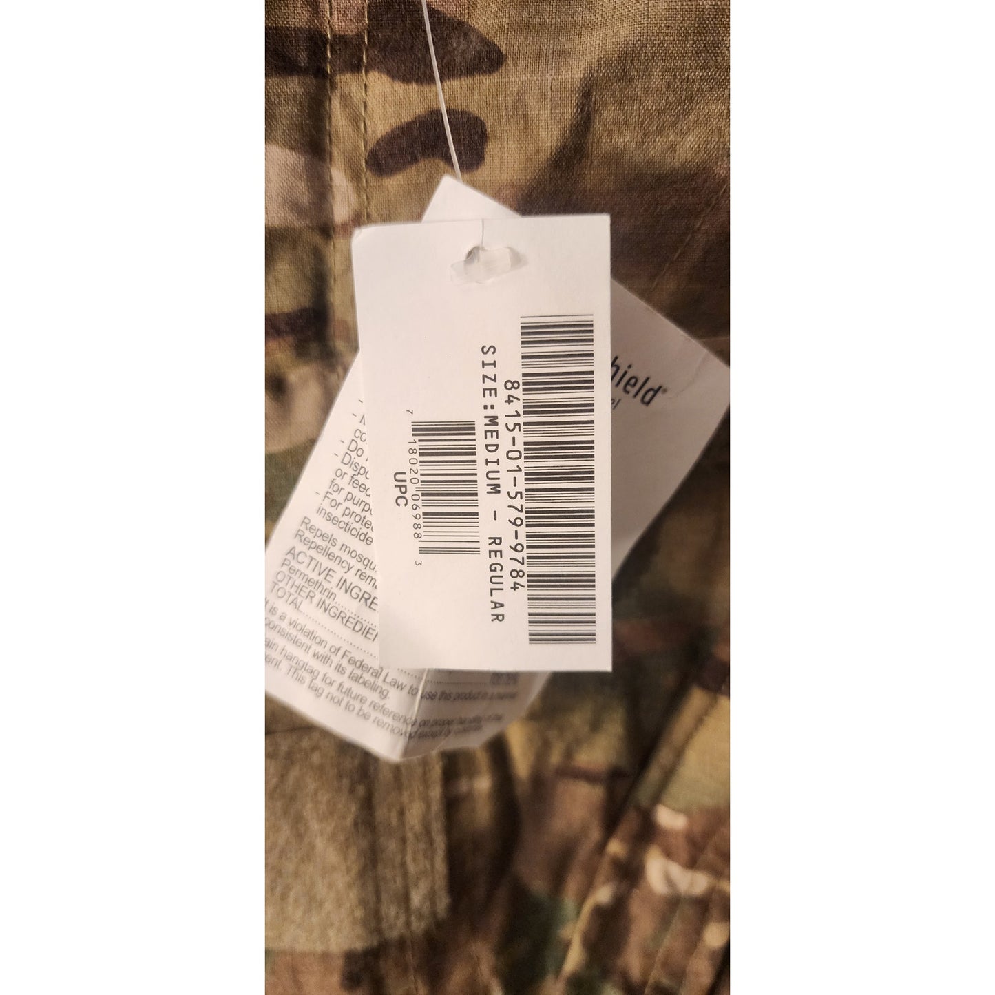 Army ACU FR Jacket Insect Shield Multicam Medium Regular NWT