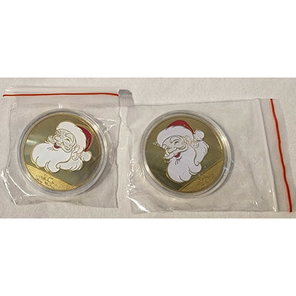 AMOSFUN - Happy Holidays ~ Merry Christmas Santa / Rudolph / 2020