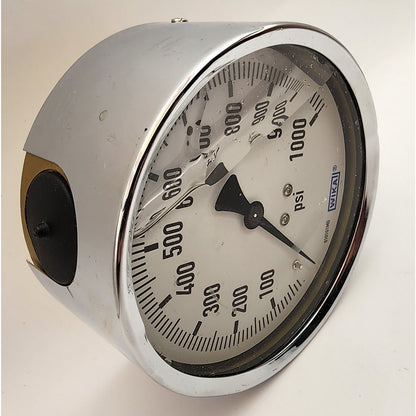 Wika Pressure Gauge - 810101MD - Oil Filled Guage - 1000 PSI - 5/8"