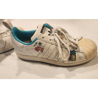 Adidas Arizona Iced Tea Continental Vulc Lemon White Teal Mens 6 Womens 7.5