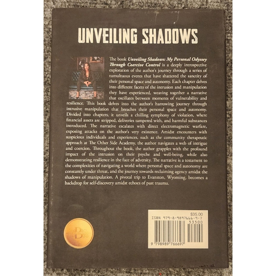 Unveiling Shadows C.L. Schneider Fantasy Hardcover Book Brand New Unread
