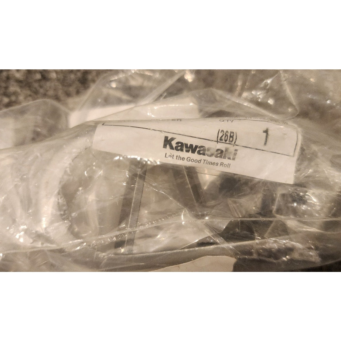 Kawasaki OEM Foot Peg Step Assembly 34028-1498-CE Front Footrest Brand New