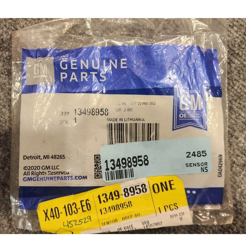 Genuine GM Automatic Headlight Ambient Light Sensor 13498958 OEM New