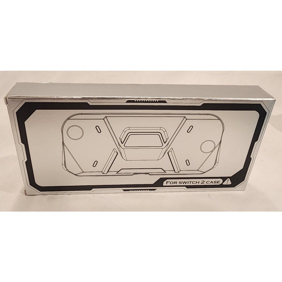Rugged Armored Full-Body Case for Nintendo Switch 2 (2025) - Black