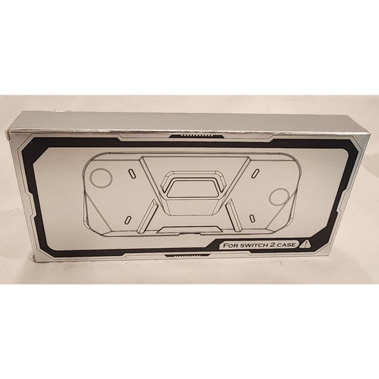 Rugged Armored Full-Body Case for Nintendo Switch 2 (2025) - Black